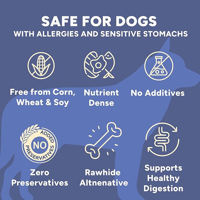 Gaines Family Farmstead Sweet Potato & Pumpkin Dog Bones – 40 oz, Natural, Grain-Free Dog Treats for Digestive Health & Immunity – High-Fiber, Vitamin-Rich Chews for All Dogs, Made in USA