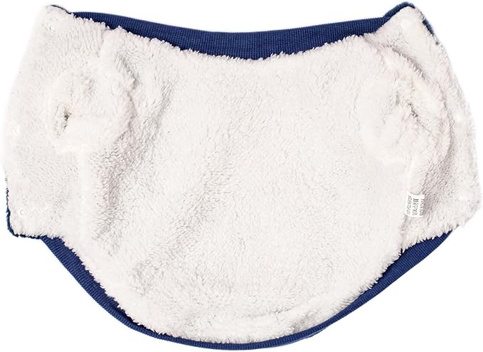 FabriCastle Dog Sweater, Small Dog Clothes for XS to XL Dogs Girl & Boy, Ultra Soft and Warm Cat Coat, Winter Pet Jacket, Doggy Apparel Costumes, Fleece Puppy Outfits Snap On (Blue, X-Large)
