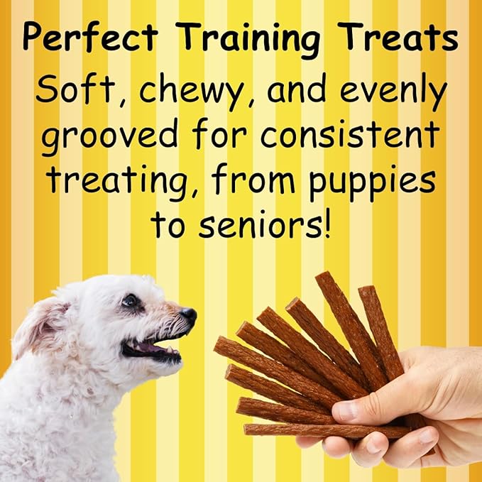 Chicken and Sweet Potato Dog Treats, Soft Chicken Jerky for Small and Large Breeds, Naturally Healthy, Made in The USA (5 oz)