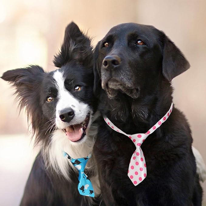 Segarty Bulk Dog Bow Ties, 40PCS Pack Dog Bows Collar for Puppies, Adjustable Holiday Bowties for Small Medium Large Dogs Cat, Grooming Accessories