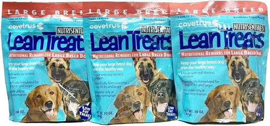 Lean Treats Nutritional Rewards for Large Dogs (3 Pack), 10 oz/Large