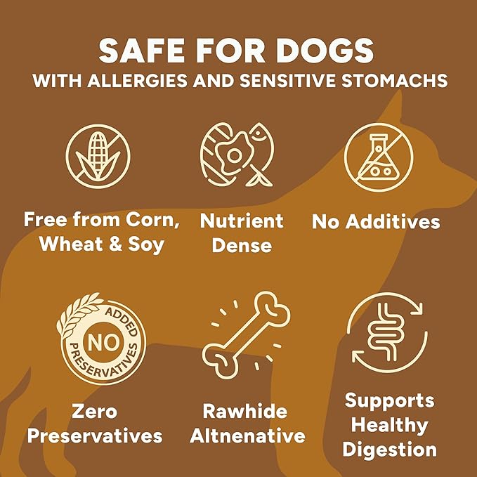Gaines Family Farmstead Sweet Potato & Peanut Butter Dog Bones – 40 oz, Grain-Free, All-Natural Dog Treats for Digestion, Skin, Energy & Immunity – Limited Ingredient, Made in USA