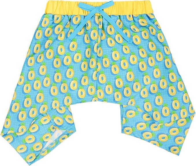HDE Dog Swim Trunks Hawaiian Board Shorts Beach Pool Swimsuit for XS to XXL Dogs Pineapple Floats - XL