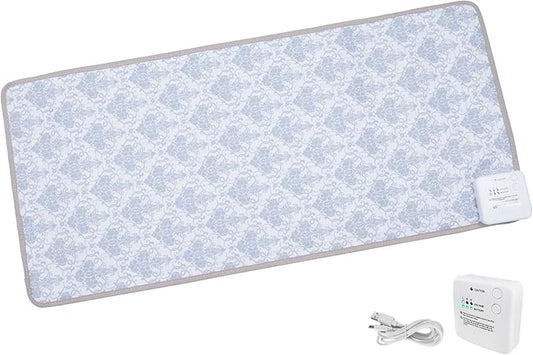 DOGNESS Rechargeable Pet Shock Mat, 31"x15" Safe Cat Repellent Mat Electronic Training Pads Keep Dogs and Cats Off Couch, Bed, Indoor Cat Deterrent Mat (Elegant Printing)