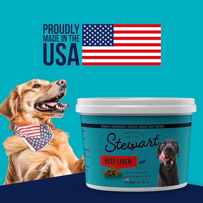 Stewart Freeze Dried Beef Liver (2 oz)
