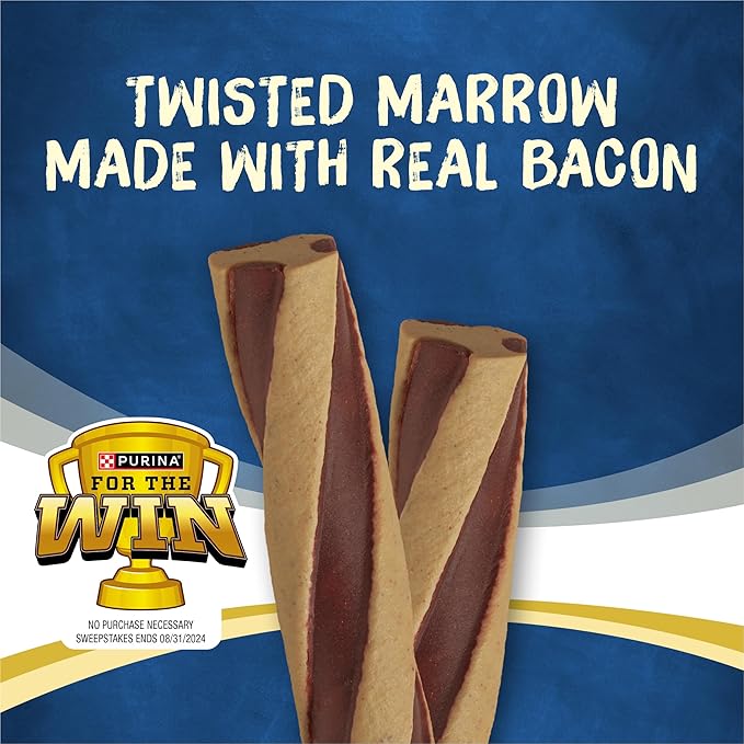 Purina Busy With Beggin' Made in USA Facilities Small/Medium Breed Dog Treats, Twist'd - 10 ct. Pouch