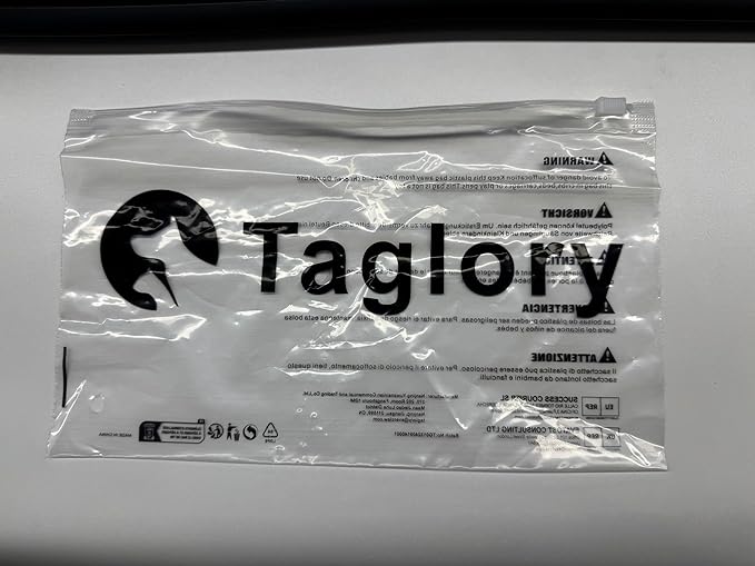 Taglory Rope Dog Leash 4 FT with Comfortable Padded Handle, Highly Reflective Threads Leash for Medium Large Dogs, 1/2 inch, Black