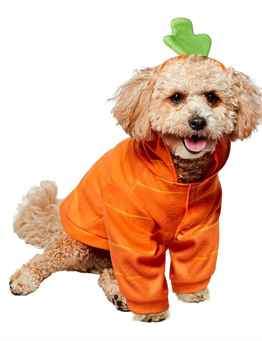 Rubies Carrot Fun and Cute Pet Costume Hoodie for Themed Parties and Halloween, X-Large