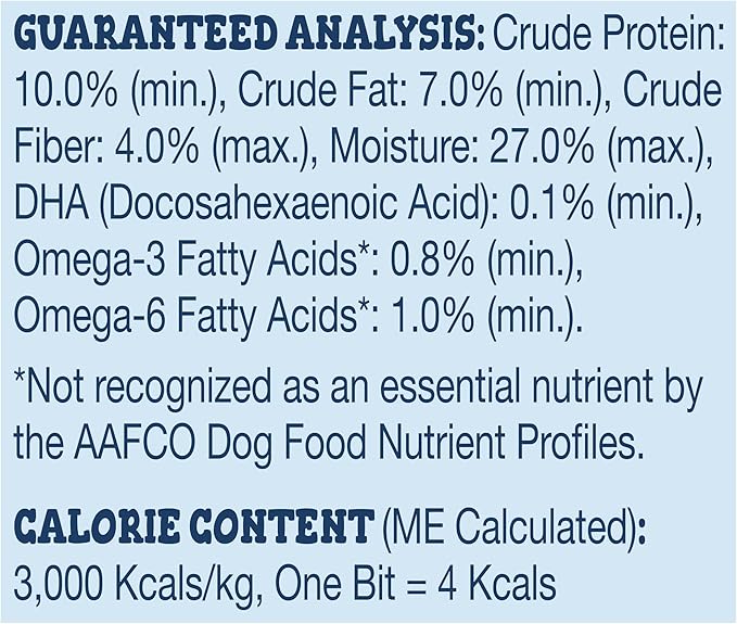 Blue Buffalo BLUE Bits Natural Soft-Moist Training Dog Treats TO-GO, Beef Recipe 1-oz Bags (Pack of 12)