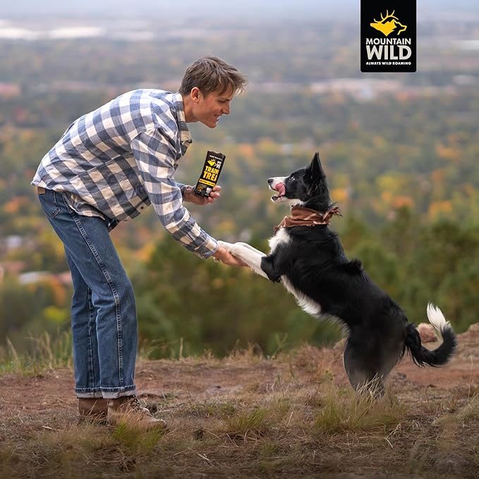 Training Treat Nibs for Dogs, Elk & Deer Protein, Rewards for Effective Dog Training, All Natural, No Fillers, No Artificial Preservatives (4 Ounce, 1, Count)