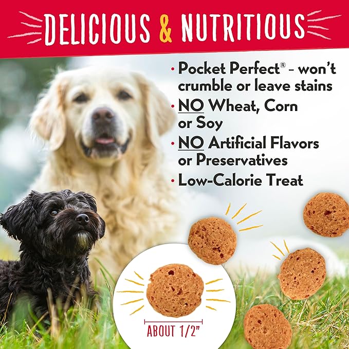Charlee Bear Dog Training Treats for Small, Medium & Large Breeds, Crunchy Low Calorie Grain Free Dog Treats, USA Made, Three Flavor Variety 6 Pack, 8oz Each