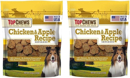 Chicken & Apple Sausages 2Pack (40 Ounces Each)