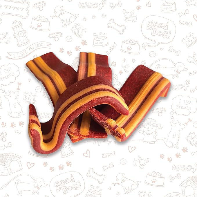 Meaty Treats Bac'n Creations Bacon & Cheese Flavor, 40-oz.