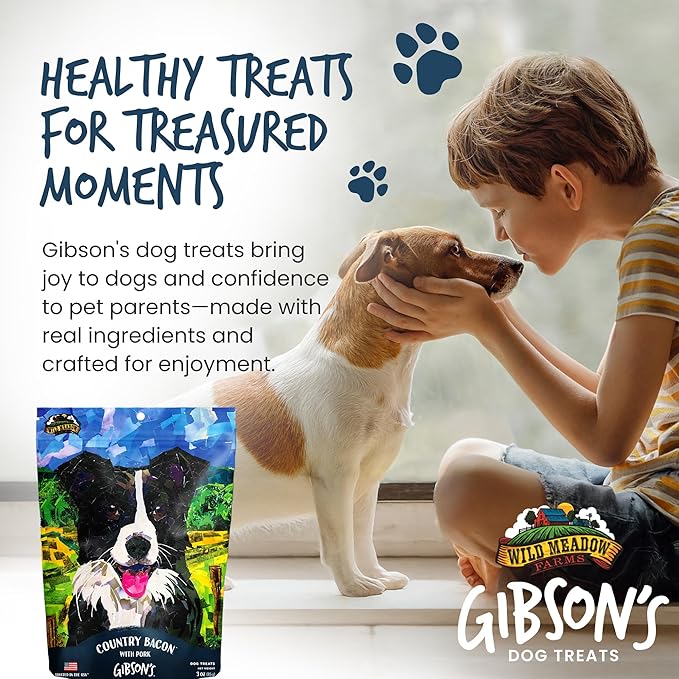 Wild Meadow Farms - Gibson's Toasted Turkey, Soft Jerky Dog Treats, Crafted with Real Meat, Aromatic, and Grain-Free for Training and Rewarding Dogs of All Breeds & Ages - 3 Ounce Pouch