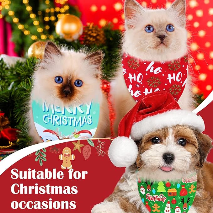 Sadnyy 60 Pcs Dog Bandanas Bulk Heat Transfer Pet Bibs Sublimation Bandana Blank DIY Triangle Washable Bibs Scarfs Adjustable Pet Bandana Kerchief Apparel Accessories for Dog Puppy Cat(L Size)