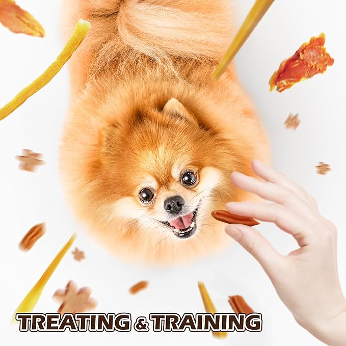 Afreschi Soft Turkey Stick Dog Treats – 6oz, USA-Sourced, All-Natural, Hypoallergenic, High-Protein, Low-Fat, Healthy & Easily Digestible, Puppy & Training Snack