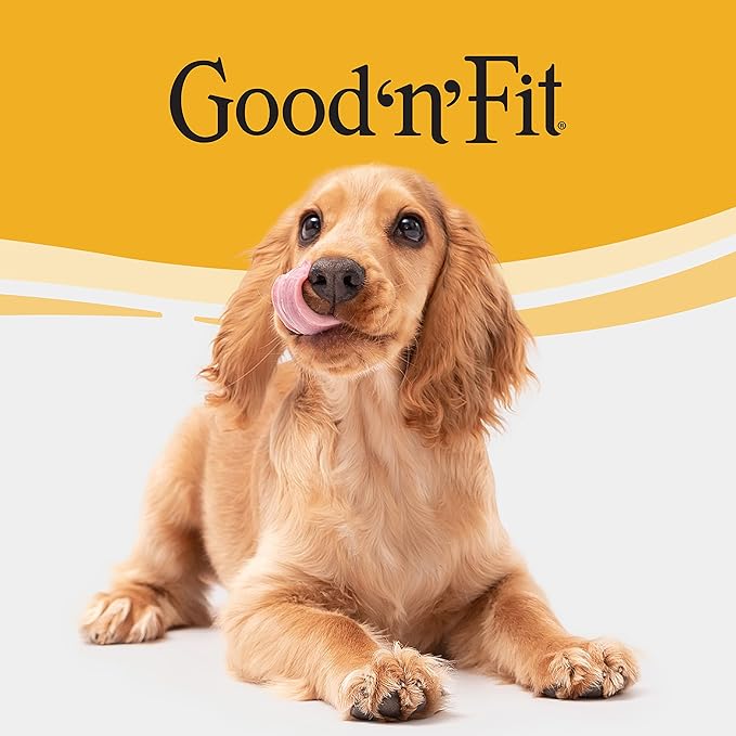 Good n Fit Large Rolls with Real Chicken Liver Flavor, 2 Count, Long-Lasting Highly Digestible Rawhide Chews for Dogs
