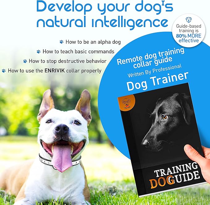 Extra Small Size Dog Training Collar with Remote for Small Dogs 5-15lbs and Puppies with Shock - Waterproof and 1000 Ft Range