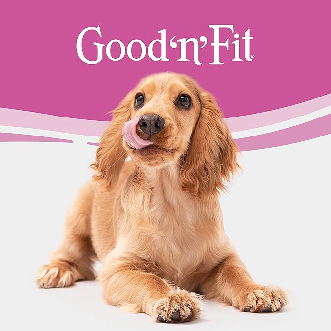 Good ‘n’ Fit Rolls Made with Real Lamb, 2 Large Rolls, Treat Your Dog to Long-Lasting and Highly Digestible Rawhide Chews