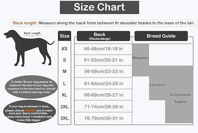 Warm Thermal Quilted Greyhound Coat with Harness Hole, Dog Winter Coat with Warm Fleece Lining, Outdoor Dog Apparel for Medium, Large Dog -Red-XXXL