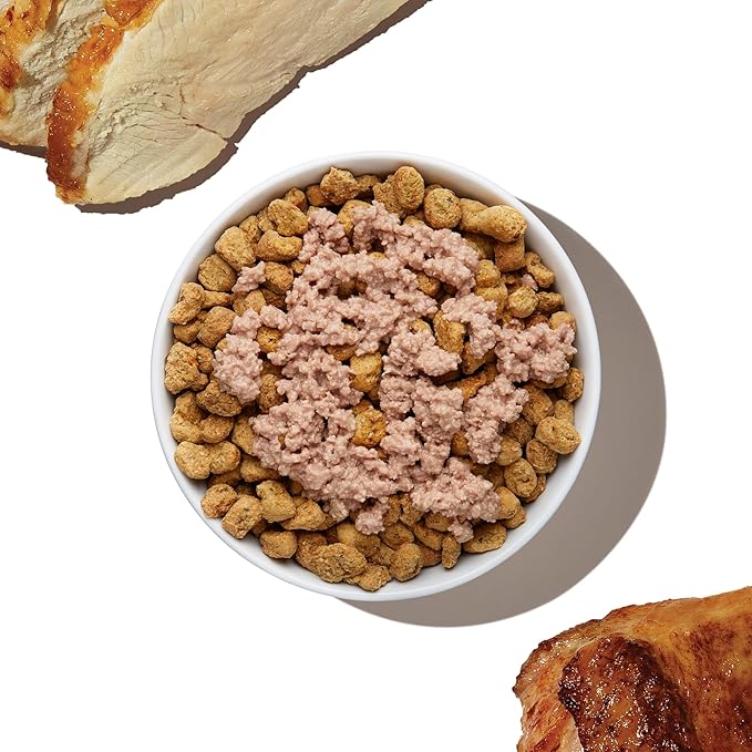 The Honest Kitchen Meal Booster: 99% Turkey & Duck Dog Food Topper, 5.5 oz (Pack of 12)