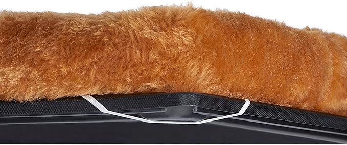 MidWest Homes for Pets Bolster Dog Bed 48L-Inch Cinnamon Dog Bed w/Comfortable Bolster | Ideal for Extra Large Dog Breeds & Fits a 48-Inch Dog Crate | Easy Maintenance Machine Wash & Dry