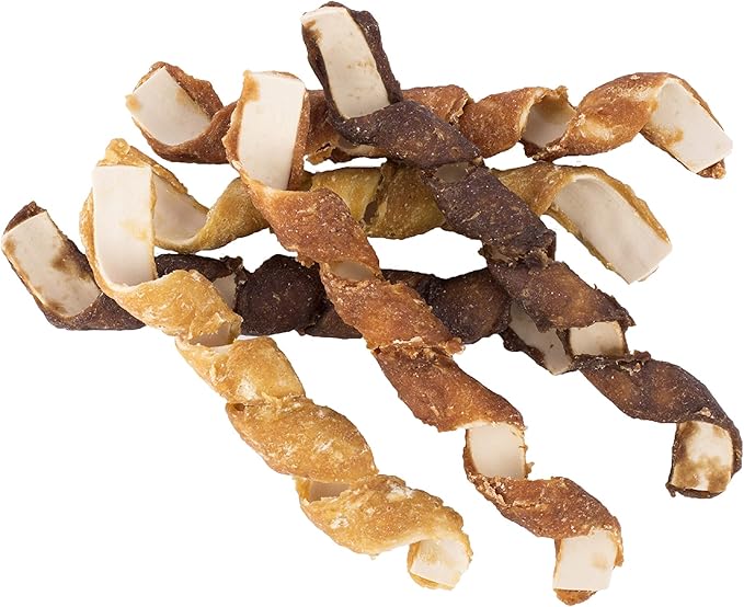 DreamBone Spirals Variety Pack, Treat Your Dog to a Chew Made with Real Meat and Vegetables