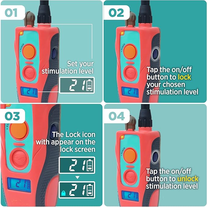 Dogtra E-Collar Tom Davis 280C Boost & Lock, Waterproof, 1/2-Mile Range Dog Training Collar with Remote, Rechargeable, 127 Levels, Vibration, Bungee, No Bad Dogs Trainer for Small, Medium, Large Dogs