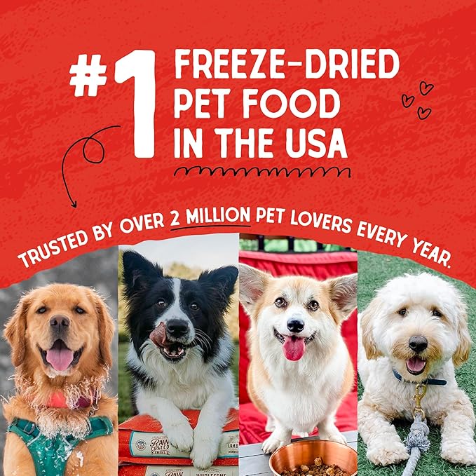 Stella & Chewy's Freeze-Dried Raw Duck Duck Goose Meal Mixers - Dog Food Topper and Mixer - Made with 95% Cage-Free Poultry, Organs & Bone - Perfect for Picky Eaters - Grain-Free - 3.5 oz