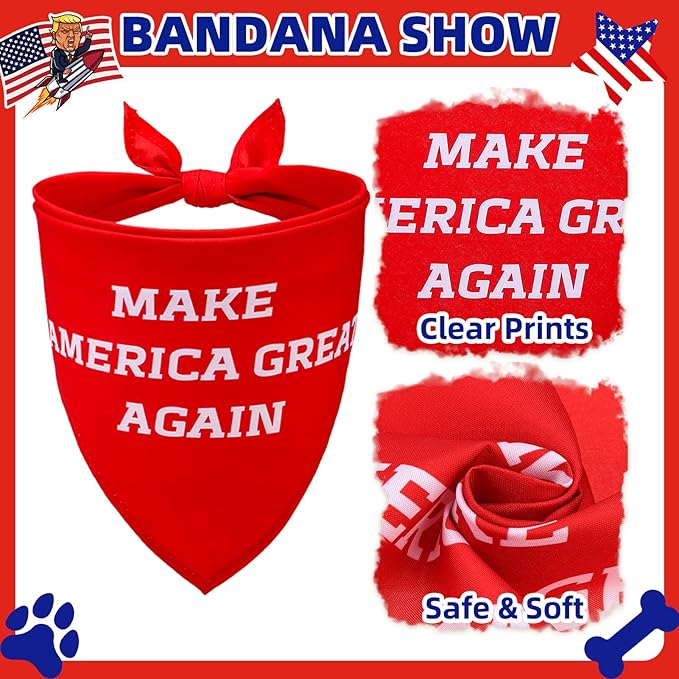 PUPTECK Funny Dog Bandana Outfit Scarf with Cute Doggy Peaked Cap, Costume Decorations Supplies for Small Medium Large Dogs Boy Girl Gifts, Red