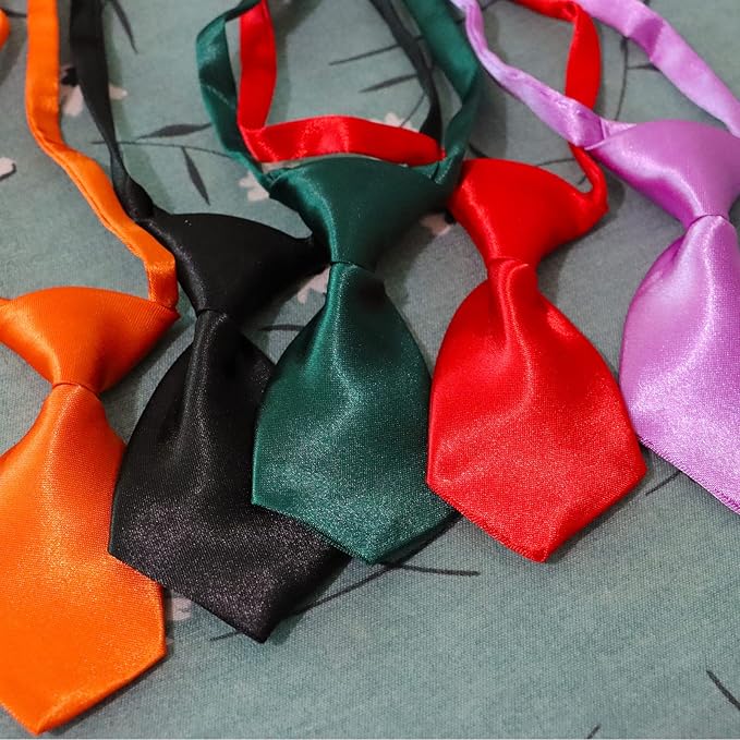 20 PCS Adjustable Pet Ties for Small Dog Neck - Pet Grooming Daily Wearing Birthday Photography Holiday Festival Party
