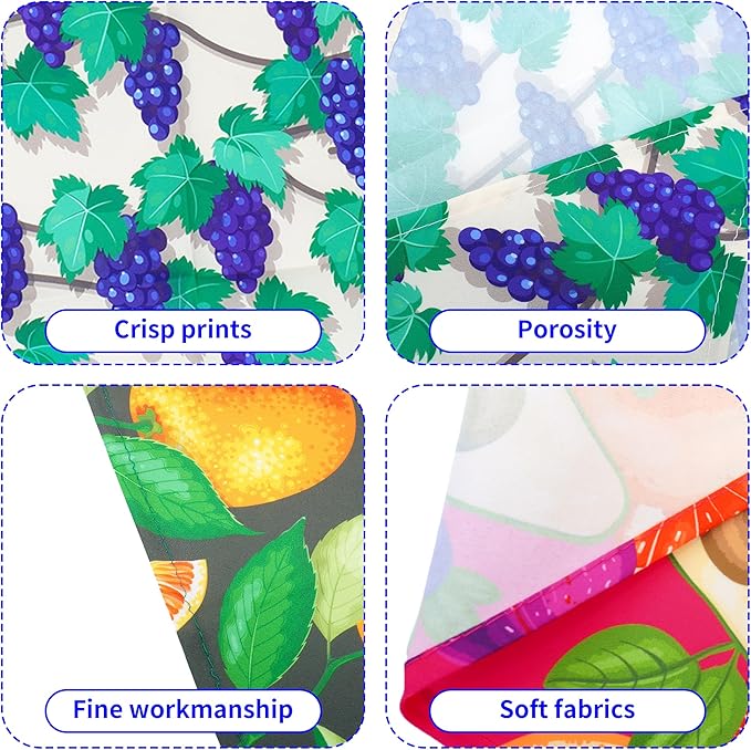 10PCS Dog Bandanas Summer Fruit for Medium Breed Dog Pink Purple Yellow Blue Kerchief Triangle Bibs Head Scarves for Boys and Girls Grooming Costume