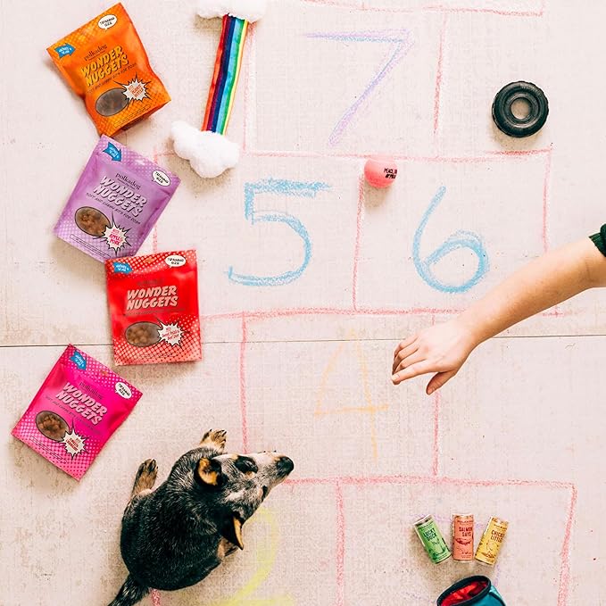 Polkadog Sweet Potato & Beef Wonder Nuggets Dog Treats – All-Natural Pet Training Treats for Dogs – Healthy, Handmade Puppy Snacks – Bite-Sized, Soft, Chewy Treats for Pets – 10 oz