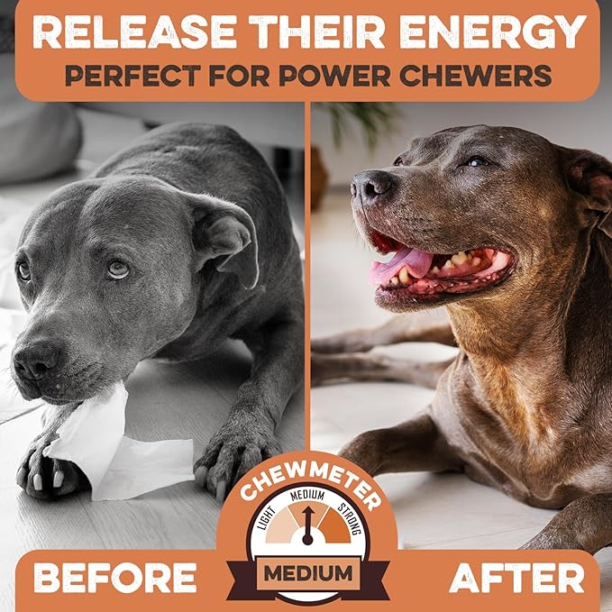 Premium Cow Ears For Dogs, Thick Cut & All-Natural Half Ears, 100% Grass Fed Beef, No Additives Or Hormones, Safe Rawhide Alternative, Great Dog Treat Alternative To Pig Ears, Bully Sticks, Dog Bones