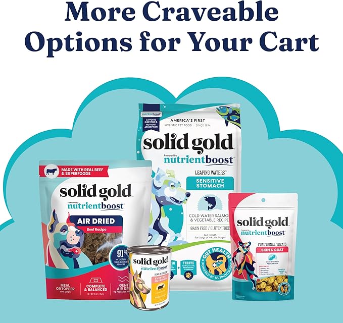 Solid Gold Calming Chews for Dogs - Soothing Snacks for Stress & Dog Stress Relief - Melatonin & Valerian Root - Dog Treats for Separation Stress Relief & Fireworks for All Breeds & Sizes - 60 Count