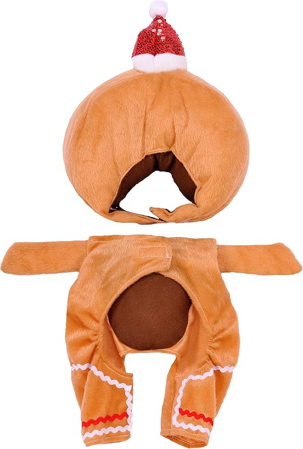 Rubie's Walking Gingerbread Man Pet Costume, Large, Brown