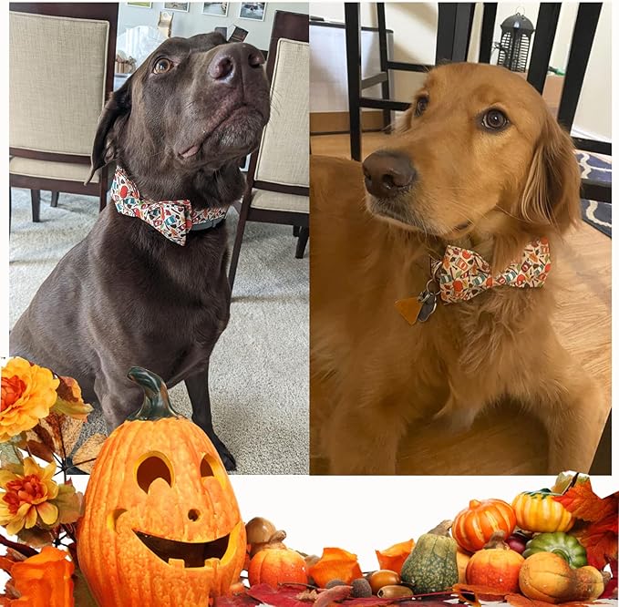 Unique style paws 1PCS Dog Bandanas Washable Cotton Square Bibs Sarf, Adjustable Dog Kerchief for Small Medium Large Dogs and Cats-S