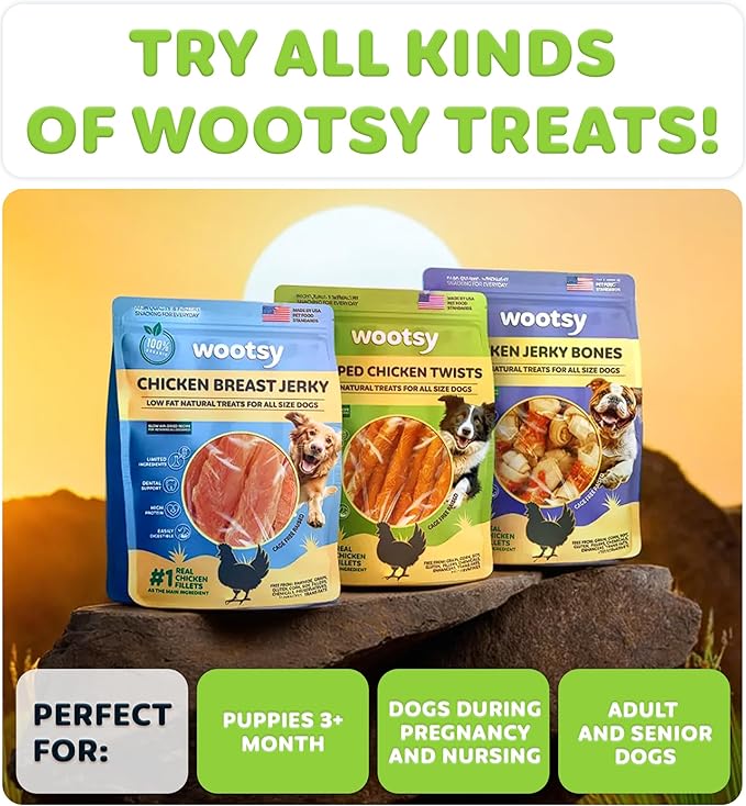Chicken Wrapped Rawhide Sticks - Supports Dental Health Dog Treats, Grain Free, High Protein, Low-Calorie Canine Treats, 24 oz