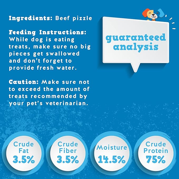 Jack&Pup Premium Dog Chews - Bites & Bully Sticks | Gullet Jerky (2lb, Medium & Small Dogs, All Natural, Single Ingredient)