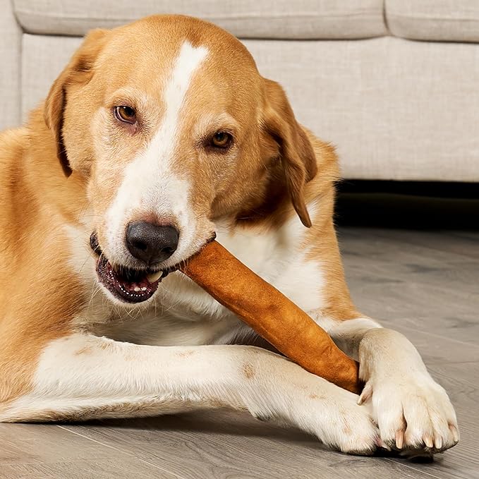 USA Collagen Rolls 9-10" Dog Chew Treats - Chicken Marinade Flavor, 4 Count/1 Pack