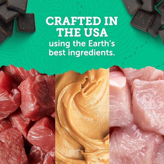 Zukes Hip and Joint Support Dog Treats for Adult Dogs, Senior Dog Treats Made with Real Beef, 16 oz. Resealable Pouch - 16 oz. Bag