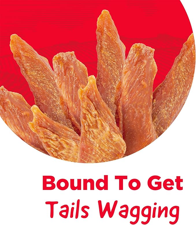 Chicken Jerky Tender Dog Treats, Made with Real Chicken, High Protein, Low Fat, No Artificial Colors, 32 oz