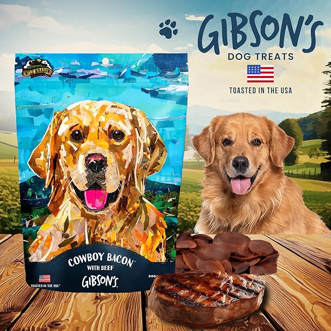 Wild Meadow Farms - Gibson's Toasted Turkey, Soft Jerky Dog Treats, Crafted with Real Meat, Aromatic, and Grain-Free for Training and Rewarding Dogs of All Breeds & Ages - 3 Ounce Pouch