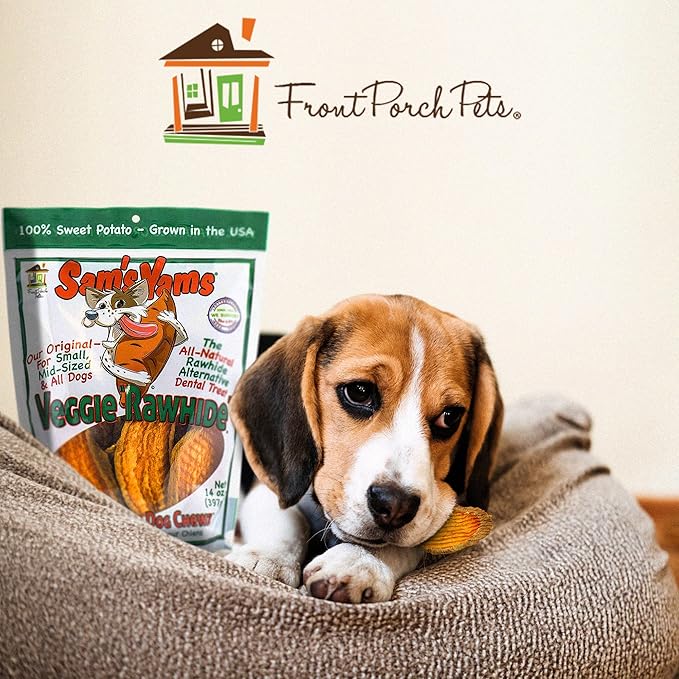Sweet Potato Dog Chewz - 6 Pack - Value Pack Veggie Rawhide