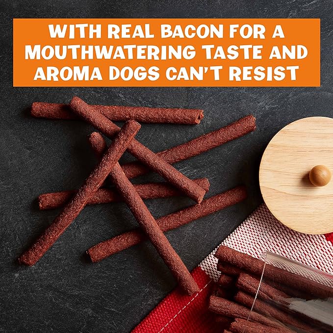 Pup-Peroni Dog Treats, Original Bacon Flavor, 22.5 Ounce, Made with Real Bacon (Pack of 2)