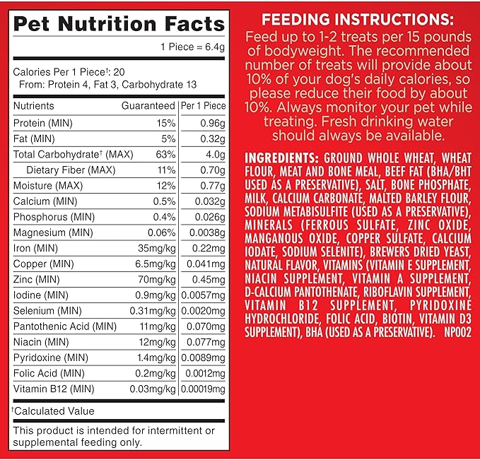 Milk-Bone Original Dog Treats Biscuits for Small Dogs, 24 Ounces (Pack of 12)