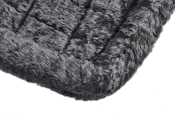 MidWest Homes for Pets Bolster Dog Bed 42L-Inch Gray Dog Bed w/Comfortable Bolster | Ideal for Large Dog Breeds & Fits a 42-Inch Dog Crate | Easy Maintenance Machine Wash & Dry