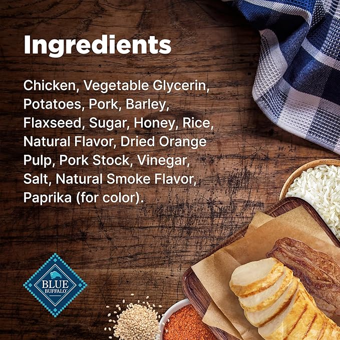 Blue Buffalo Nudges Homestyle Natural Dog Treats Chicken and Pork Bag