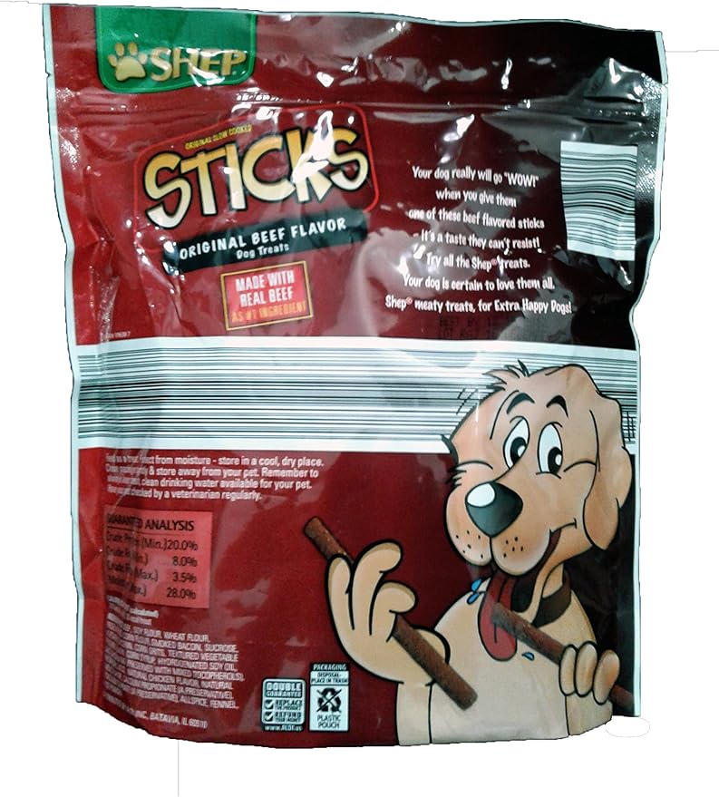 Heart to Tail Dog Treats Beef Flavored Sticks 25 oz