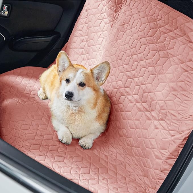 Bedsure 100% Waterproof Couch Cover for Dogs Washable - Non Slip Waterproof Blanket Large for Bed Sofa, Lightweight Furniture Protector Durable for Pet Cat Puppy with Non-Slip Bottom, Pink, 52x82IN